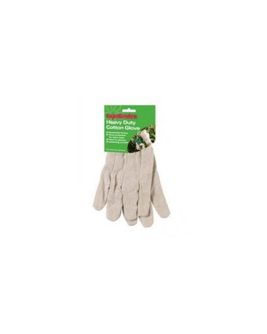SupaGarden Heavy Duty Cotton Glove