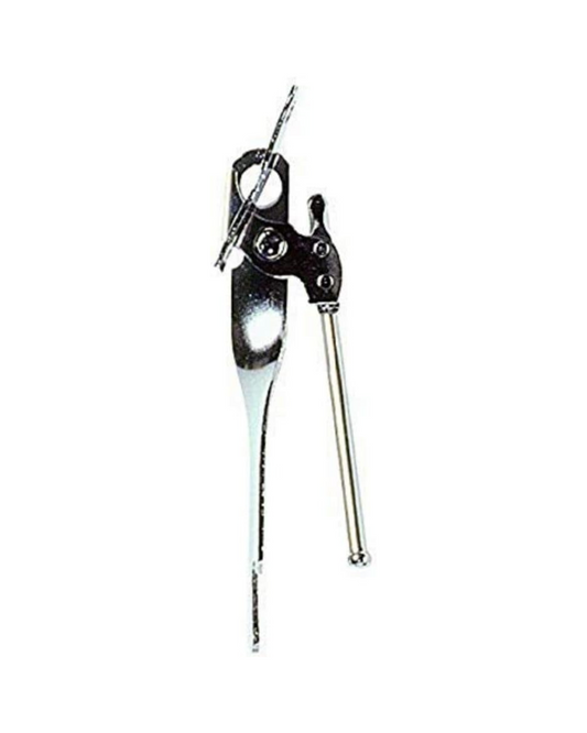 Chef Aid Traditional Design Can Opener with Butterfly Twist, Everyday Basic with intergrated Bottle Opener