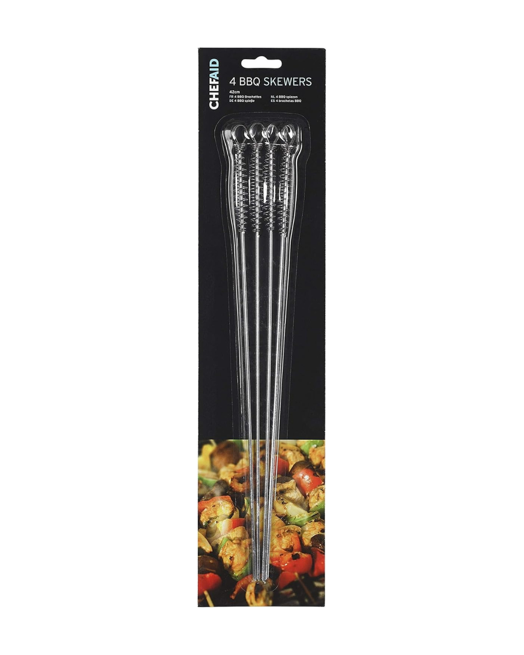Chef Aid Stainless Steel BBQ Skewers