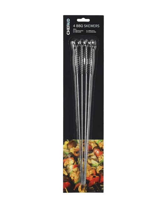 Chef Aid Stainless Steel BBQ Skewers