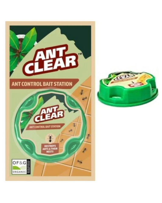 Ant Clear Bait Station - Ant Control Bait Station with a Thank You Sticker - Use Indoor and Outdoor