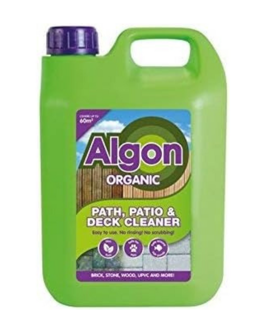 ( x2 ) Algon Organic Path, Patio & Decking Cleaner 2.5L