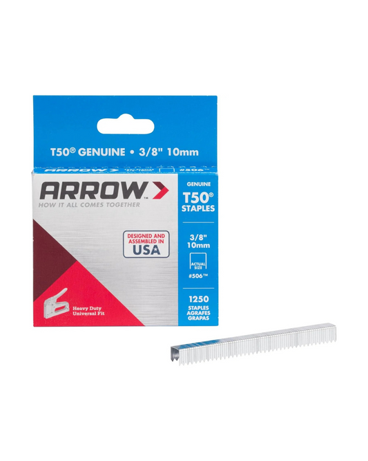 Arrow A50624 T50 Staples, 3/8 Inch (10 mm)