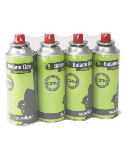 Summit Butane Gas Cartridge 227g - Pack of 4