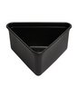 Clever Pots Triangular Cane Planter, Vegetable Planter for Outdoor use, Lightweight and Weather Resistant Tomato Planter & Garden Veg Planters, Ideal for Garden, Decking and Patios, Charcoal (461482)