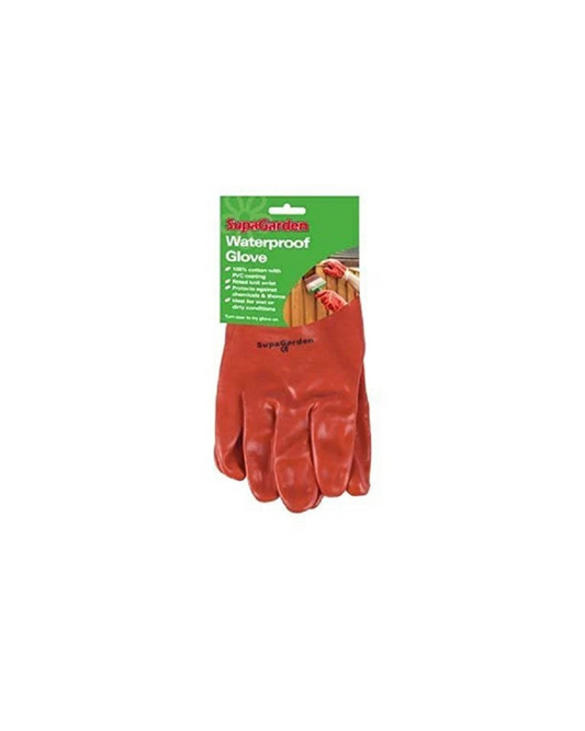 SupaGarden Waterproof Gloves DIY Gardening PVC Brand New Fast Postage