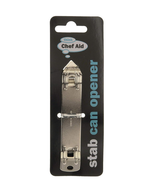 3 X Stab Can Opener - Silver