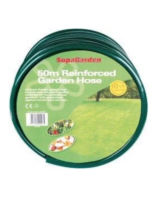 SupaGarden Reinforced Garden Hose 50m