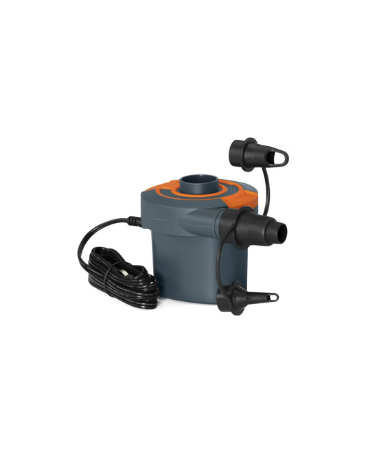 Bestway PowerTouch AC Electric Air Pump, Portable 3 Nozzles 220-240V Quick Electric Pump for Inflatable Pool Floats, Air Mattress, and Pool Toys