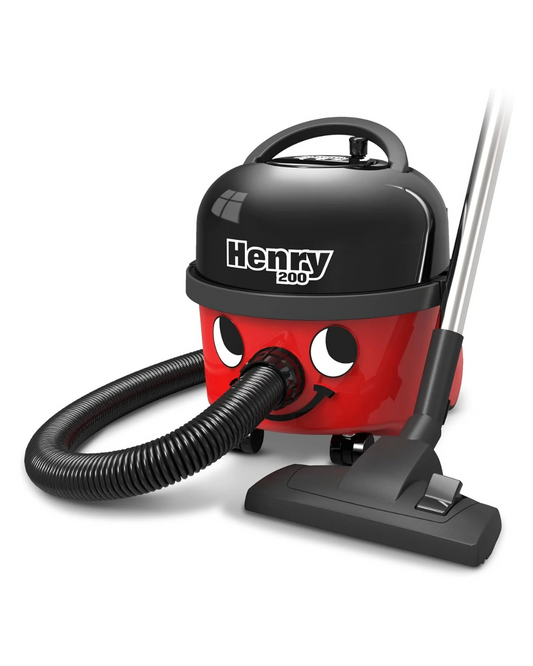Henry HVR 200-11 Bagged Cylinder Vacuum, 9 Litres, Red, Black/Red