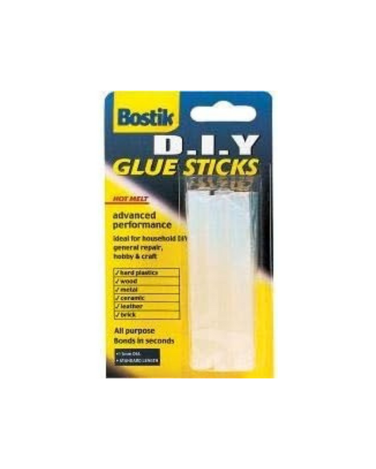 STX_532819 Bostik DIY Hot Melt Glue Gun Sticks (6 x 100mm) (30813369)