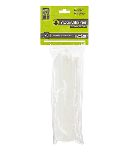 Utility Pegs Glow In Dark