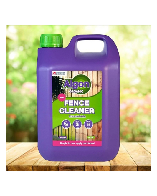 Algon Organic Fence & Outdoor Furniture Cleaner Concentrated Algae Remover Pet Safe 2.5L