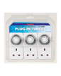 supalec, Pack of 3, Plug-in timers.