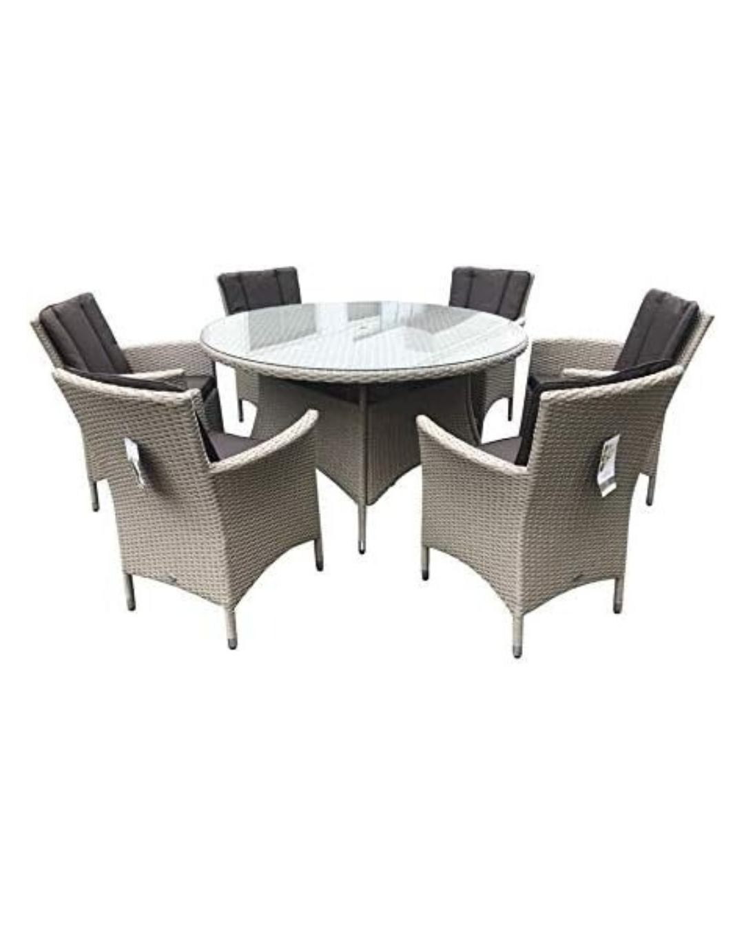 PAGODA Portofino Rattan 6 Cushion Seat Set [PAGPSET7]