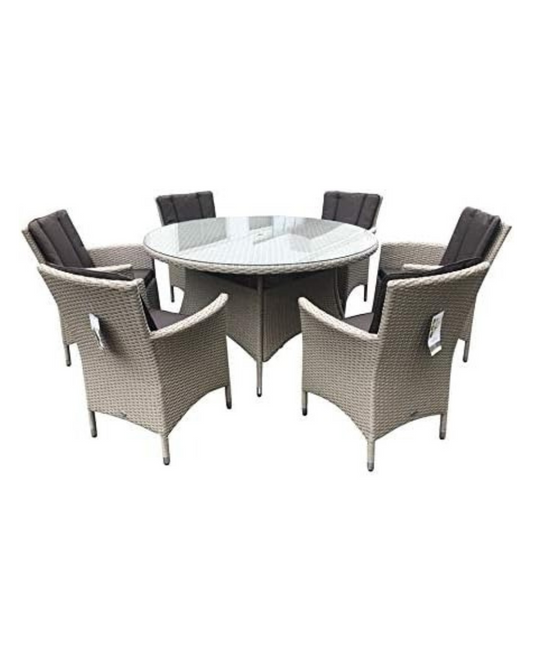 PAGODA Portofino Rattan 6 Cushion Seat Set [PAGPSET7]