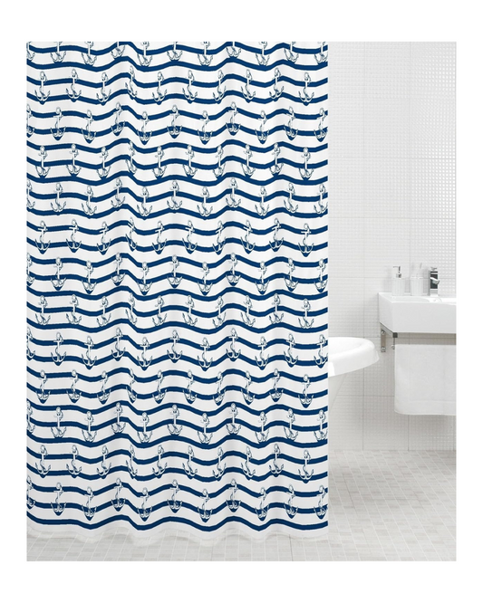 Sabichi Hope and Anchor Shower Curtain
