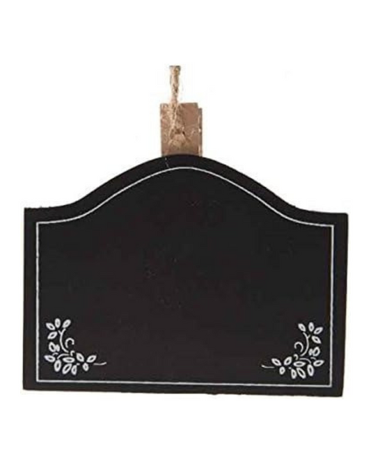 MDF Blackboard On Peg (6 x 8 Black)