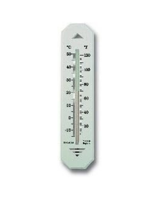 Brannan Short Plastic Wall Thermometer