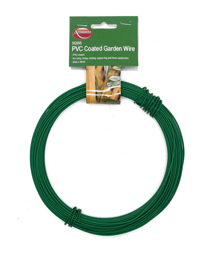 Ambassador Products JDS Hardware SupaGarden PVC Coated Wire 3. 5mm x 20m
