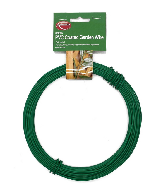 Ambassador Products JDS Hardware SupaGarden PVC Coated Wire 3. 5mm x 20m