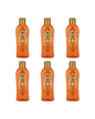 Astonish Body & Soul Nourishing Mood Boosting Bath Soak, Sweet Fruity Fragrance, Uplifting Bubble Bath, Golden Glow, 6x950ml, Multipack, Orange