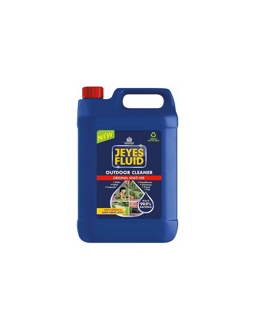JEYES FLUID 5L MULIT PURPOSE DISINFECTANT OUTDOOR CLEANING KENNEL 5 LTR NEW TIN