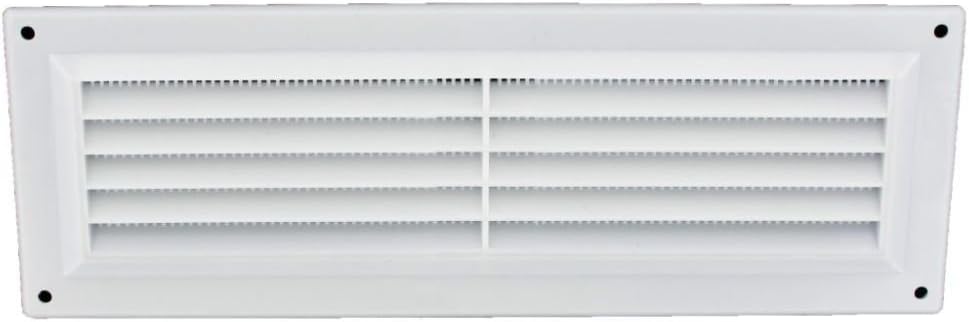 White Plastic Air Vent Grille Cover 9“ x 3“ Inch