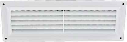 White Plastic Air Vent Grille Cover 9“ x 3“ Inch