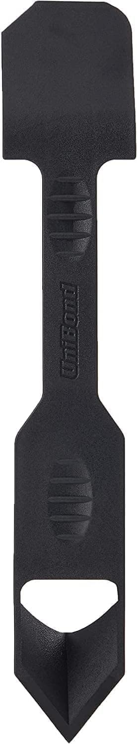 UniBond Sealant Remover and Smoother Tool, Easy-to-Use Sealant Finishing Tool, 2-in-1 Plastic Sealant Tool for Smoothing, Silicone Remover Tool, Black