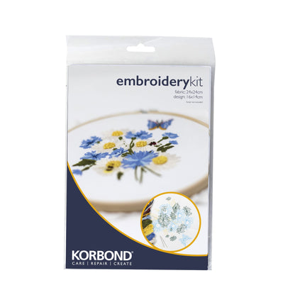 KORBOND Embroidery Kit - Busy Bee Design