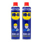 WD-40 Multi-Use Product - Twin Pack 600ml Can - The Ultimate Lubricant, Rust Protection, Penetrant, and Cleaner for Versatile Applications in Household and Workshop Essentials WD40 Spray Can