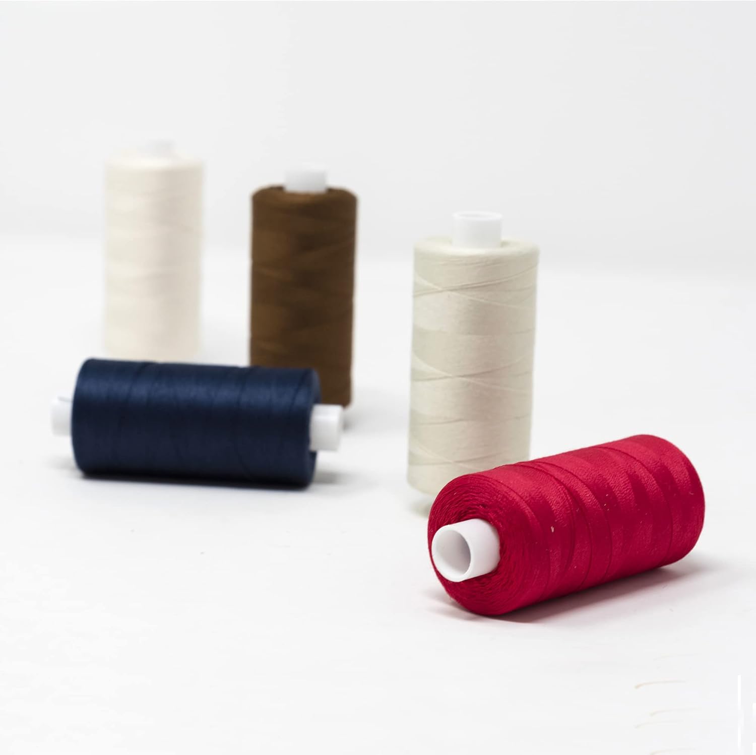 Korbond Sewing Thread - 1000m Polyester Coated Navy Thread – Sewing, Stitching and Quilting