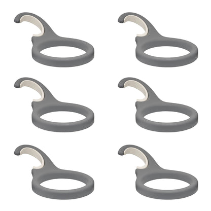Clever Pots Drain Pipe Pot Holder, For Use 20cm Plastic Plant Pot, Brighten Up Outdoor Space, Charcoal (430946)