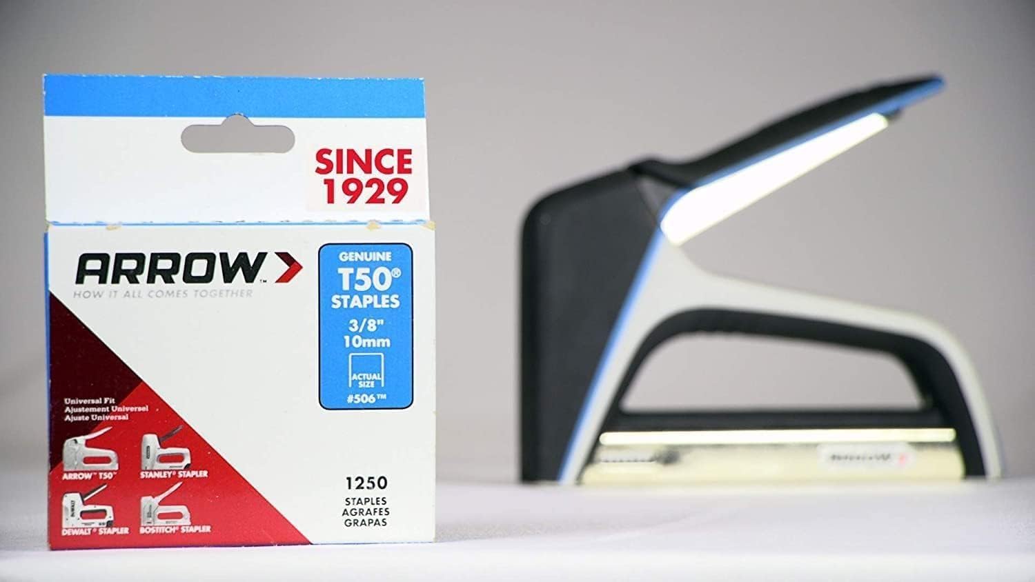 Arrow A50624 T50 Staples, 3/8 Inch (10 mm)