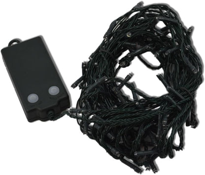 24 White Multi Action Battery Operated LED Christmas Lights with Timer
