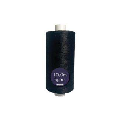 Korbond Sewing Thread - 1000m Polyester Coated Navy Thread – Sewing, Stitching and Quilting