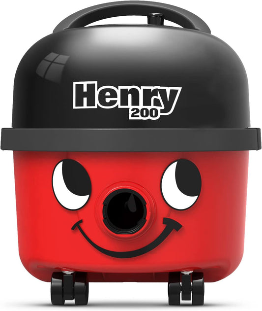Henry HVR 200-11 Bagged Cylinder Vacuum, 9 Litres, Red, Black/Red