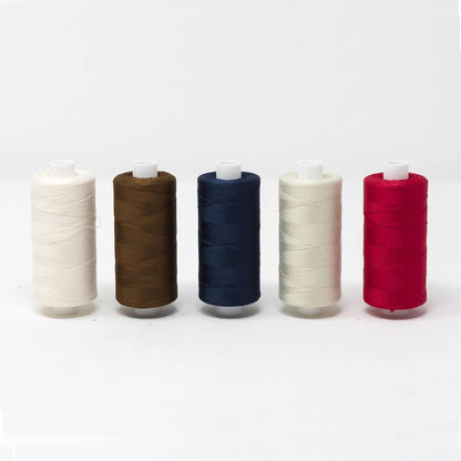 Korbond Sewing Thread - 1000m Polyester Coated Navy Thread – Sewing, Stitching and Quilting