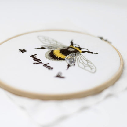 KORBOND Embroidery Kit - Busy Bee Design