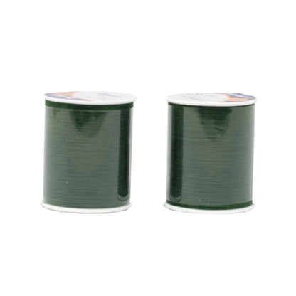 Korbond 320m Sewing Thread – 2 x 160m Spools -White Polyester – Hand and Machine Sewing