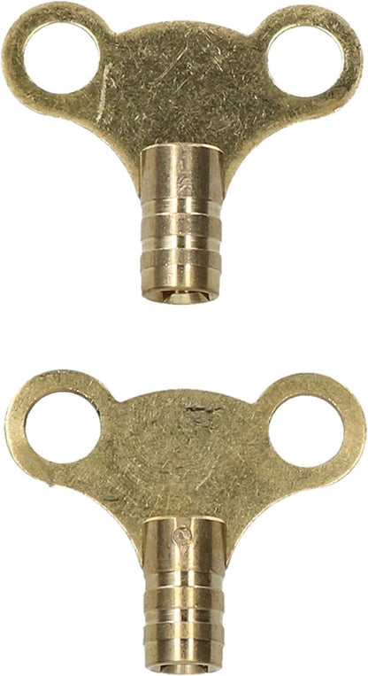 Mr. Gadget's Solutions RKEY01 Radiator Bleed Key Brass, Gold