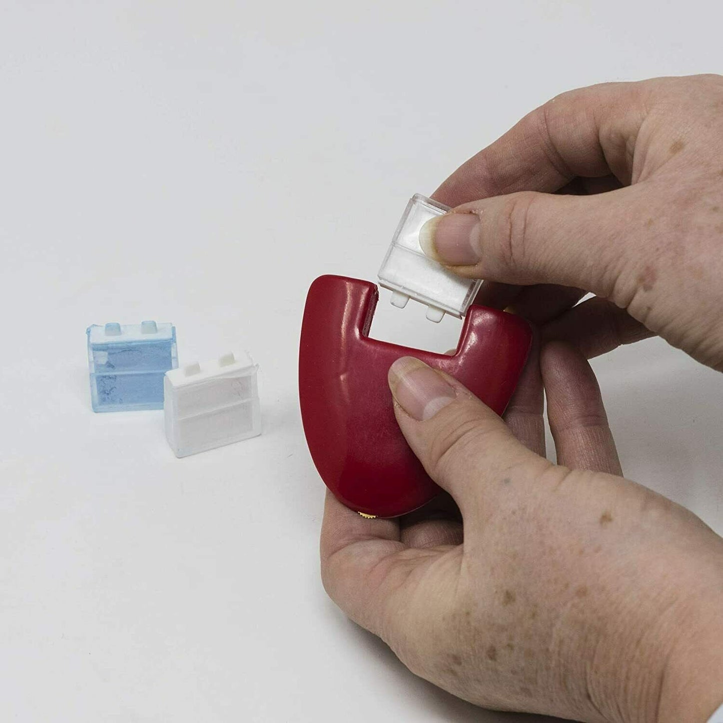 Korbond chalk wheel refillable white craft marking fine line dressmaking 110138