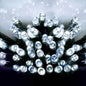 24 White Multi Action Battery Operated LED Christmas Lights with Timer
