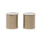 Korbond 320m Sewing Thread – 2 x 160m Spools -White Polyester – Hand and Machine Sewing