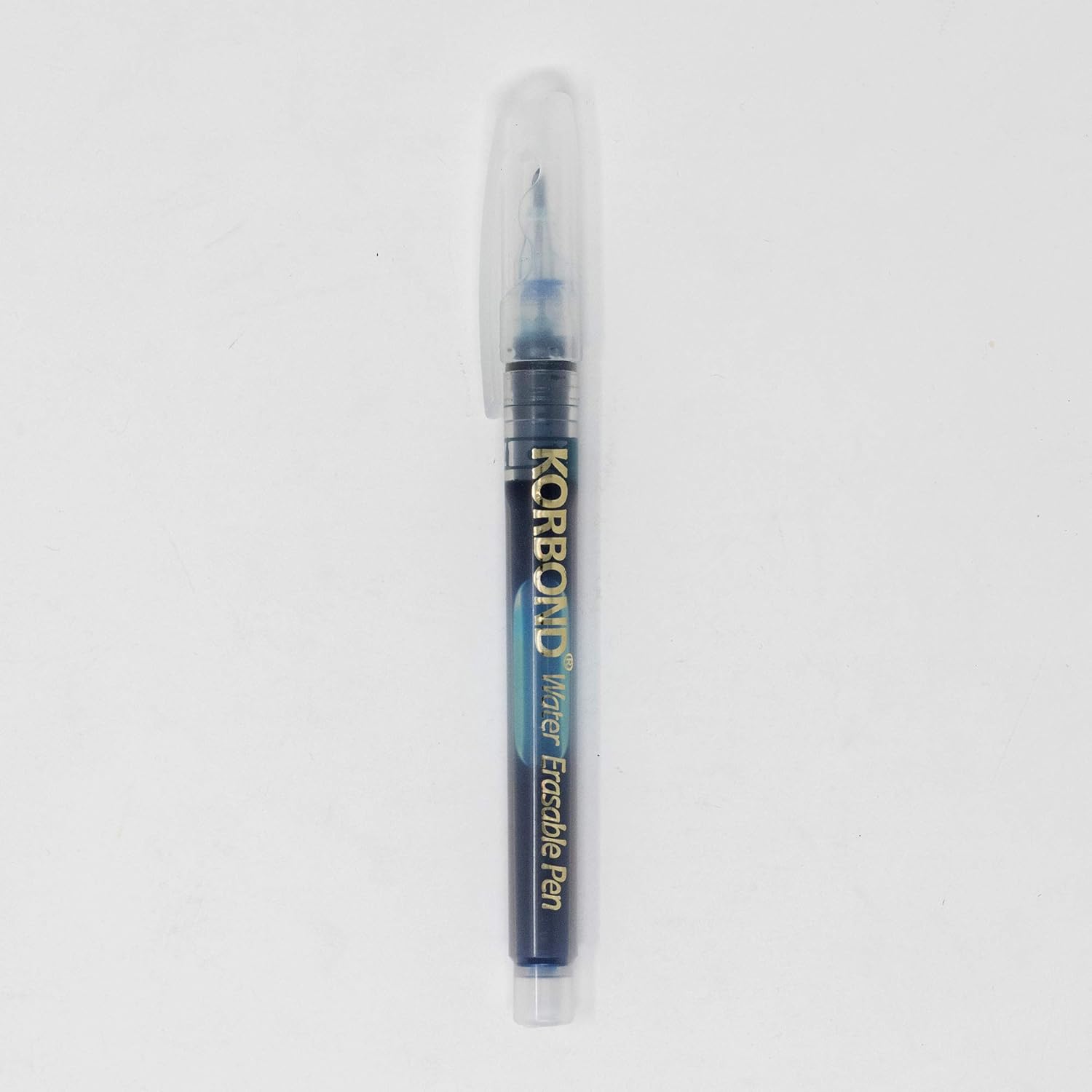 Korbond Water Erasable Marker, Blue Ink, Silver