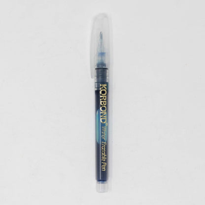 Korbond Water Erasable Marker, Blue Ink, Silver