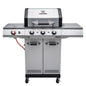 Char-Broil Gas BBQ Convective 440 S - 4-burner Barbecue with Cast iron Grates, Stainless Steel Burners - Ideal for Outdoor Cooking, Garden, Balcony and Patio