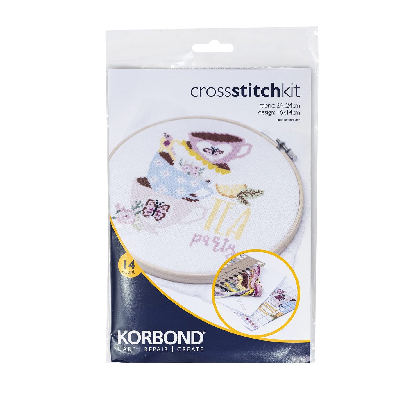 KORBOND Embroidery Kit - Busy Bee Design