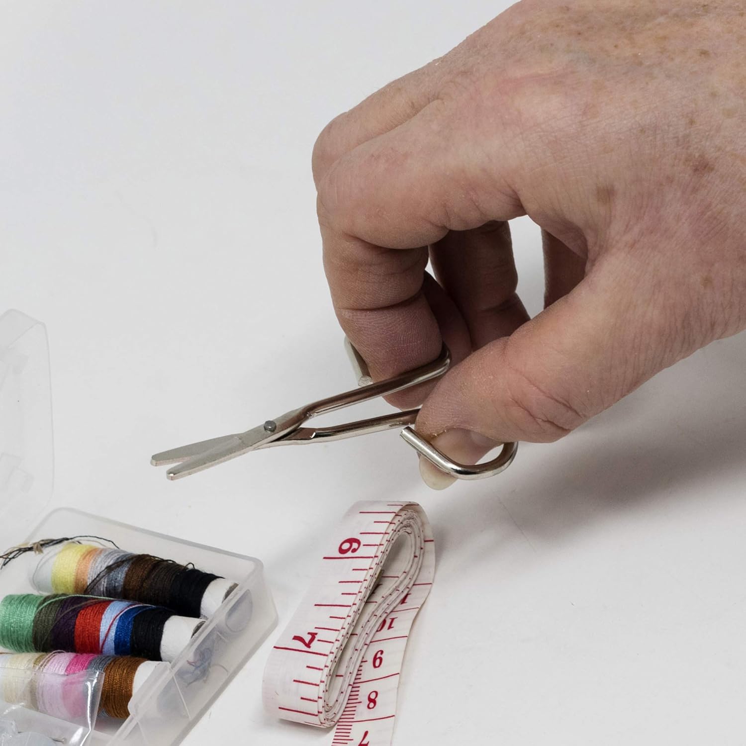 Korbond Sewing Kit - 15 Piece Essential Sewing Kit for Repairs and Projects
